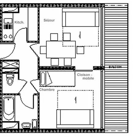 Apartment Aravis - Lumineux & Confortable - Acces Direct Aux Pistes - Balcon Mae-3034 *
